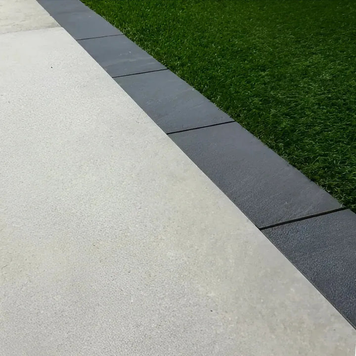 anthracite black porcelain setts