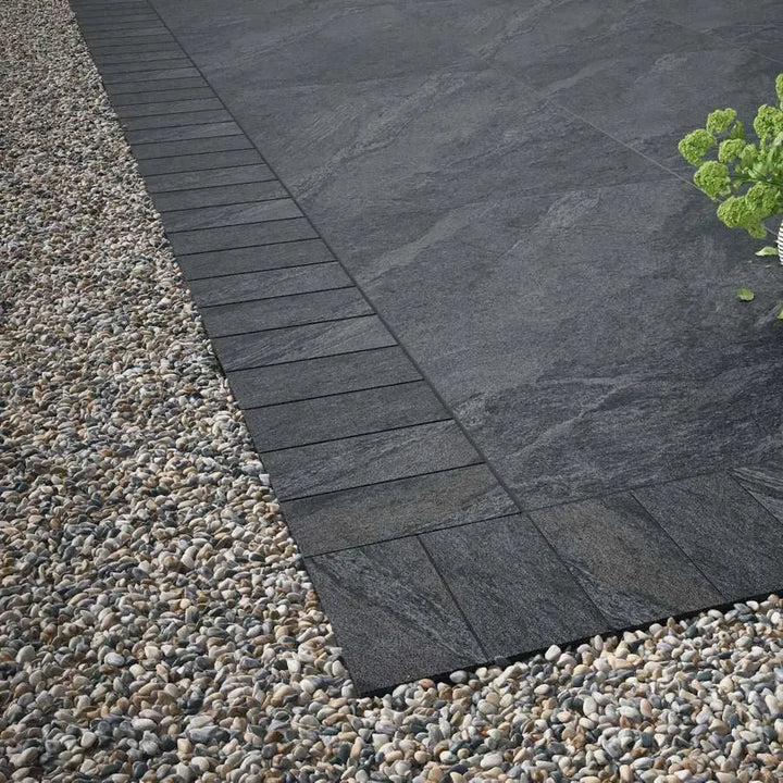 anthracite black porcelain setts 200 100