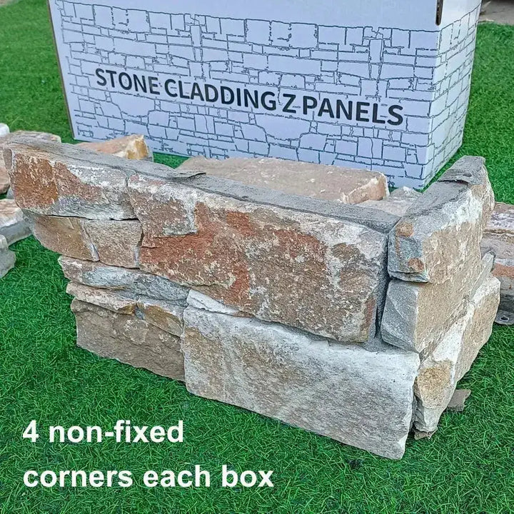 Z stone cladding corner, ZClad
