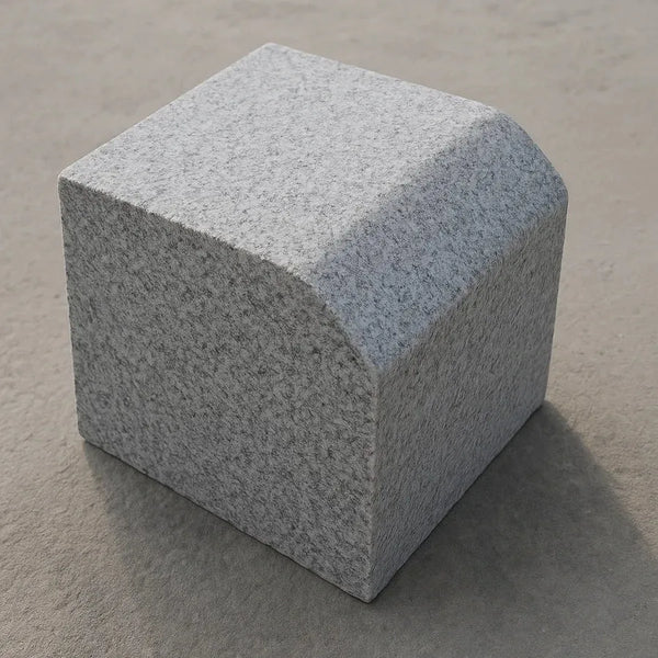 silver grey granite kerb stones